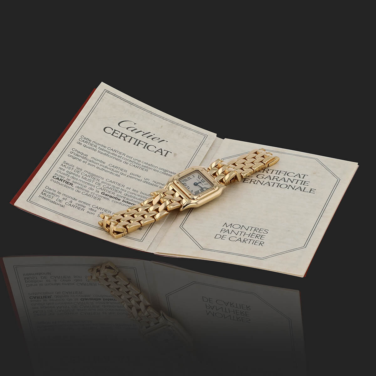 Cartier watch instructions store