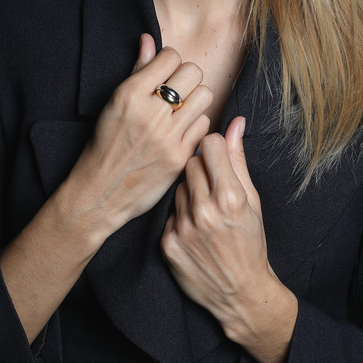 Cartier Trinity gold ring