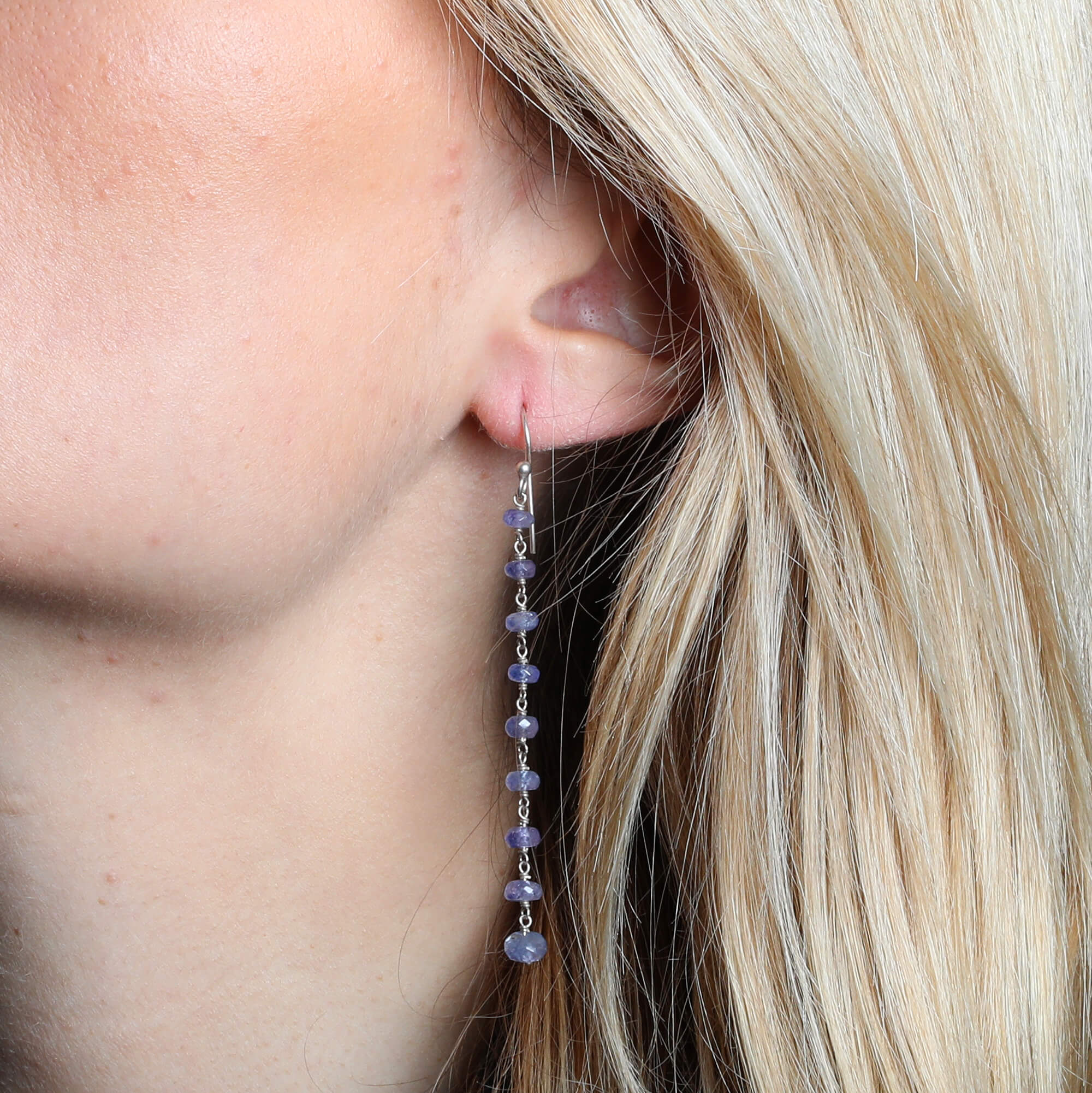 Tanzanite sales earrings silver