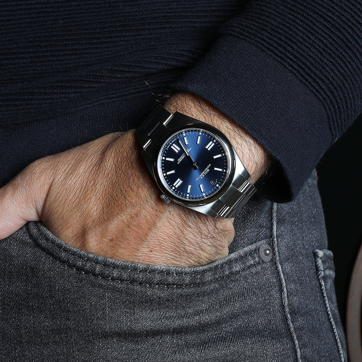 Rolex Oyster Perpetual stainless steel watch Circa 2020