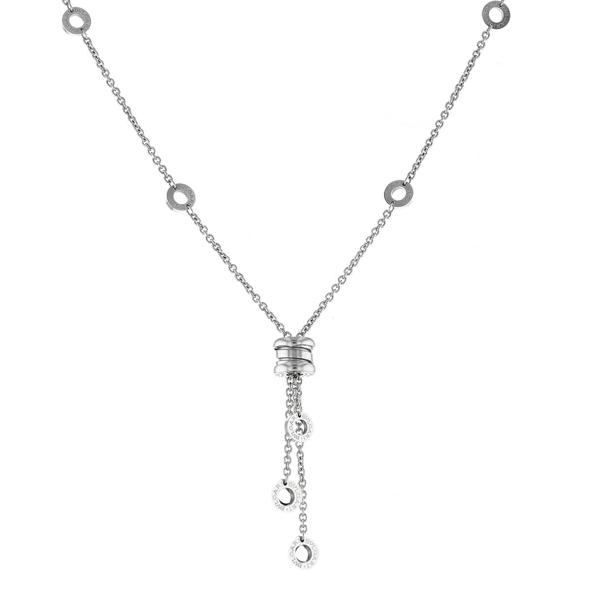 Bvlgari b zero1 necklace white gold deals