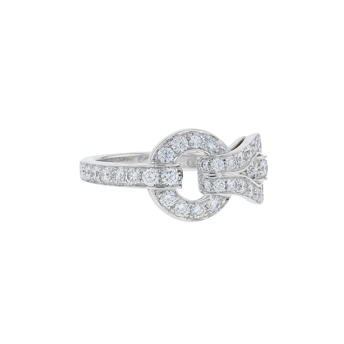 Cartier top agrafe ring