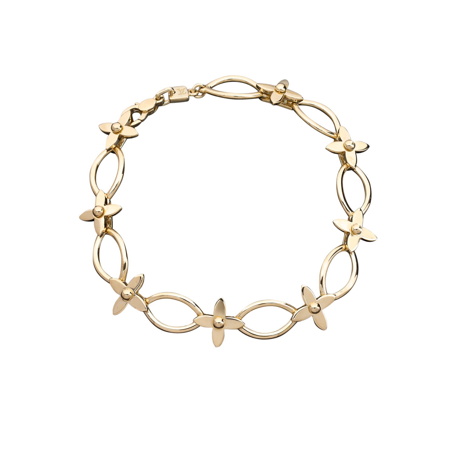 LOUIS VUITTON LOUIS VUITTON bracelet sweet charms Monogram Gold Plated Used  LV Product Code2101216160699BRAND OFF Online Store