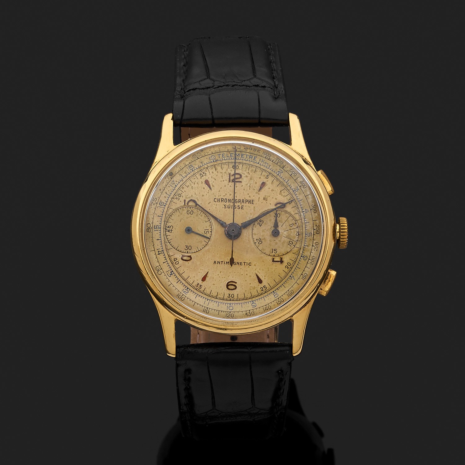 Chronographe suisse history on sale