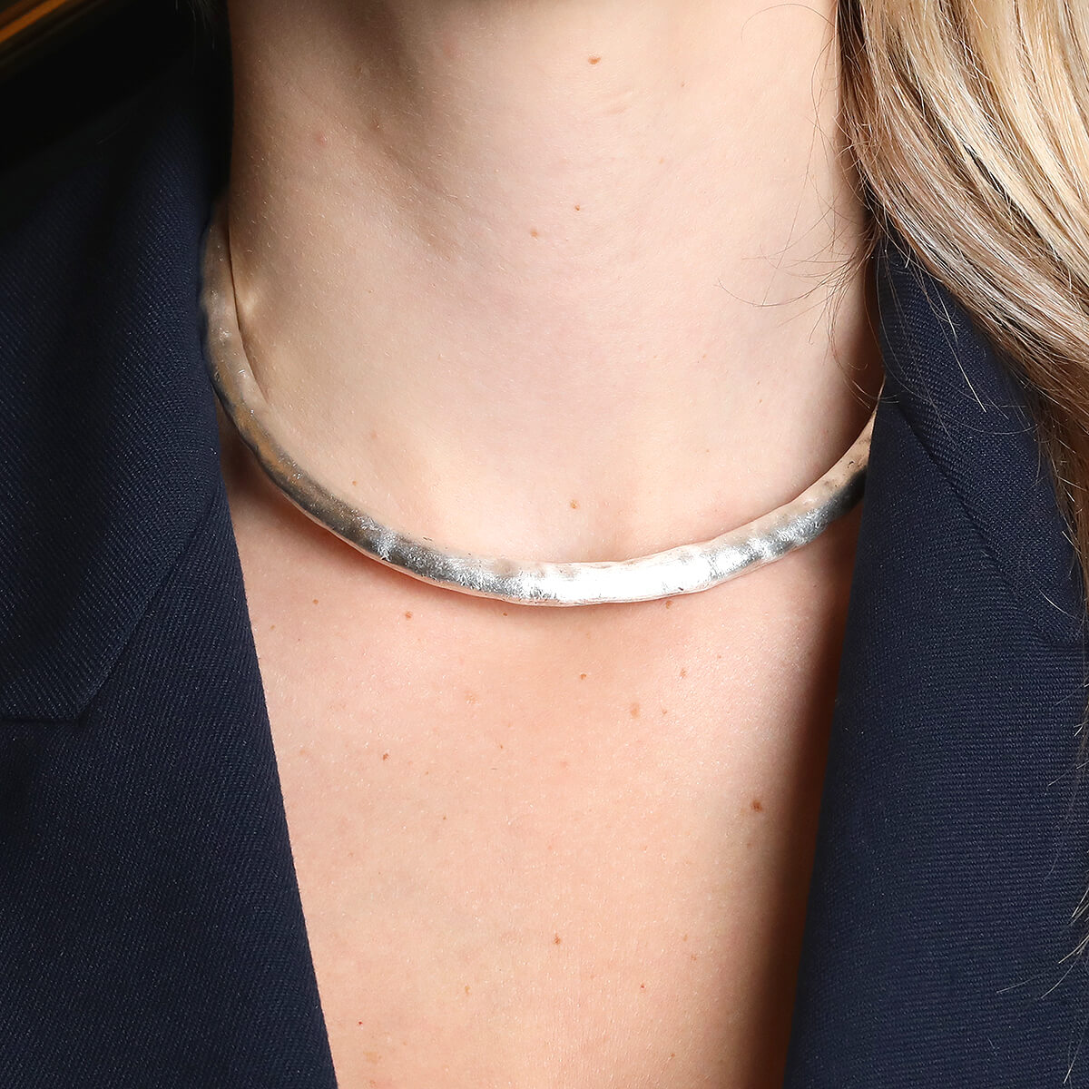 Biche de Bere silver plated necklace