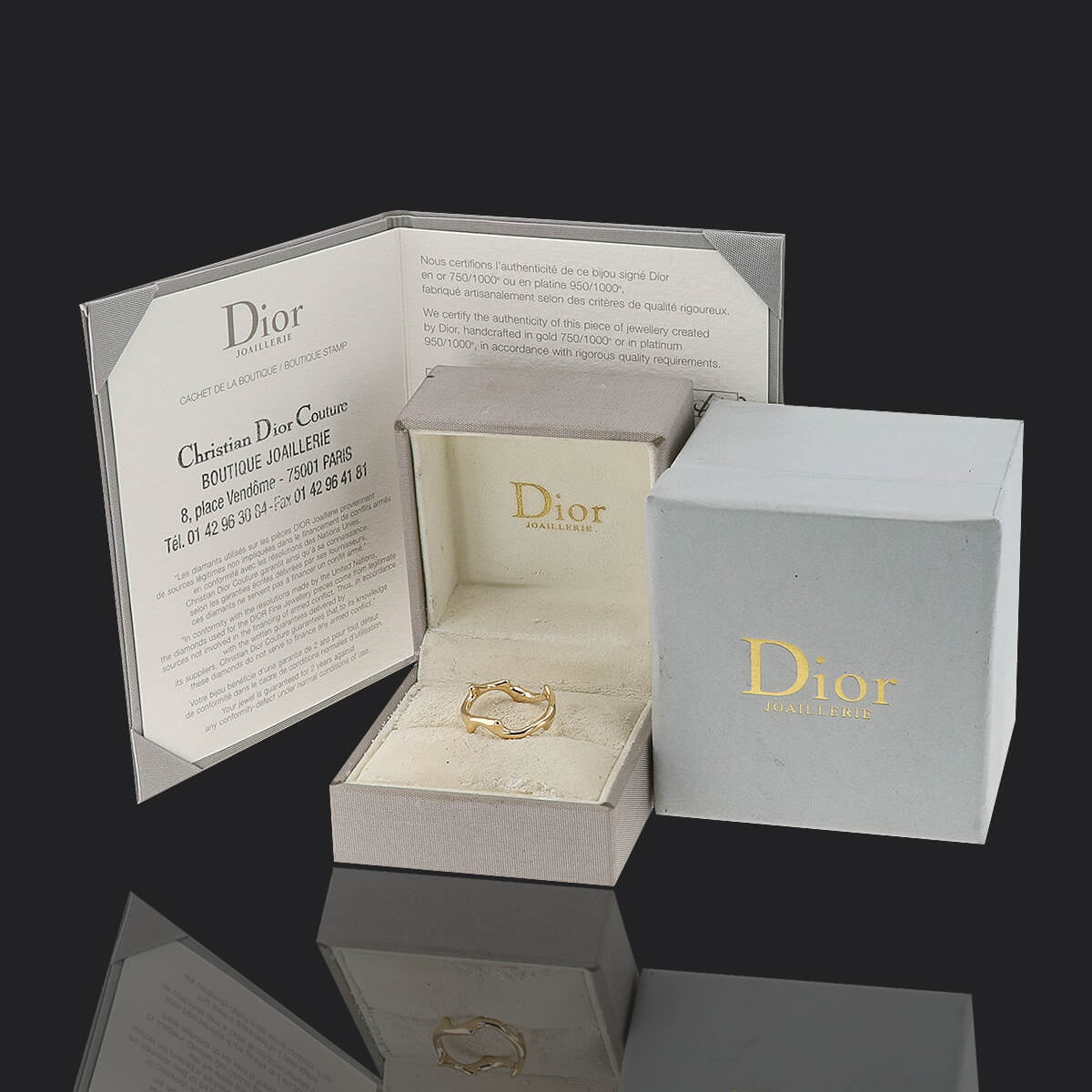 Dior Bois de Rose gold ring