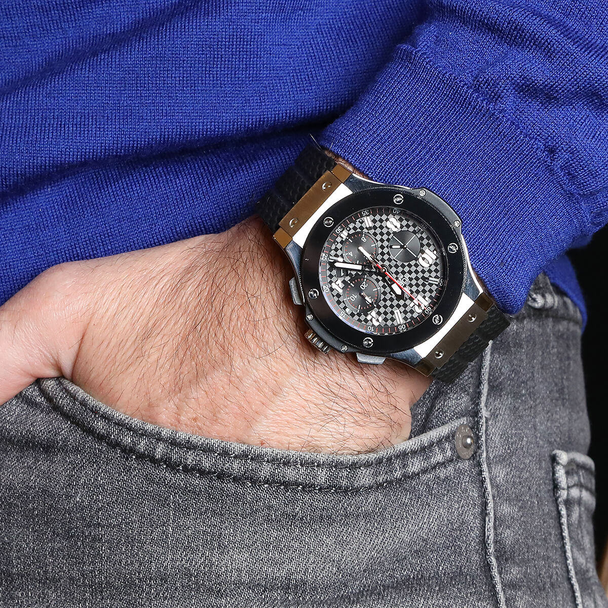 Hublot big hotsell bang ceramic steel