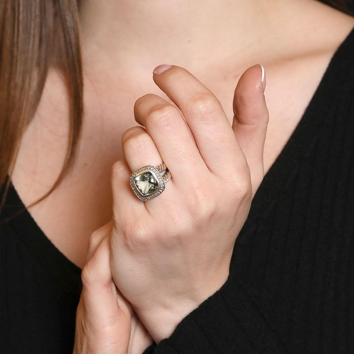 David yurman prasiolite deals ring