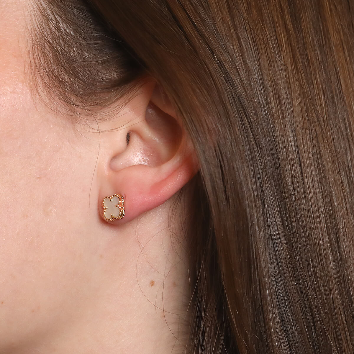 Van cleef sweet alhambra earrings new arrivals