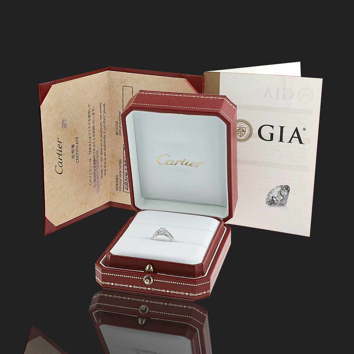 Solitaire ballerine cartier prix best sale