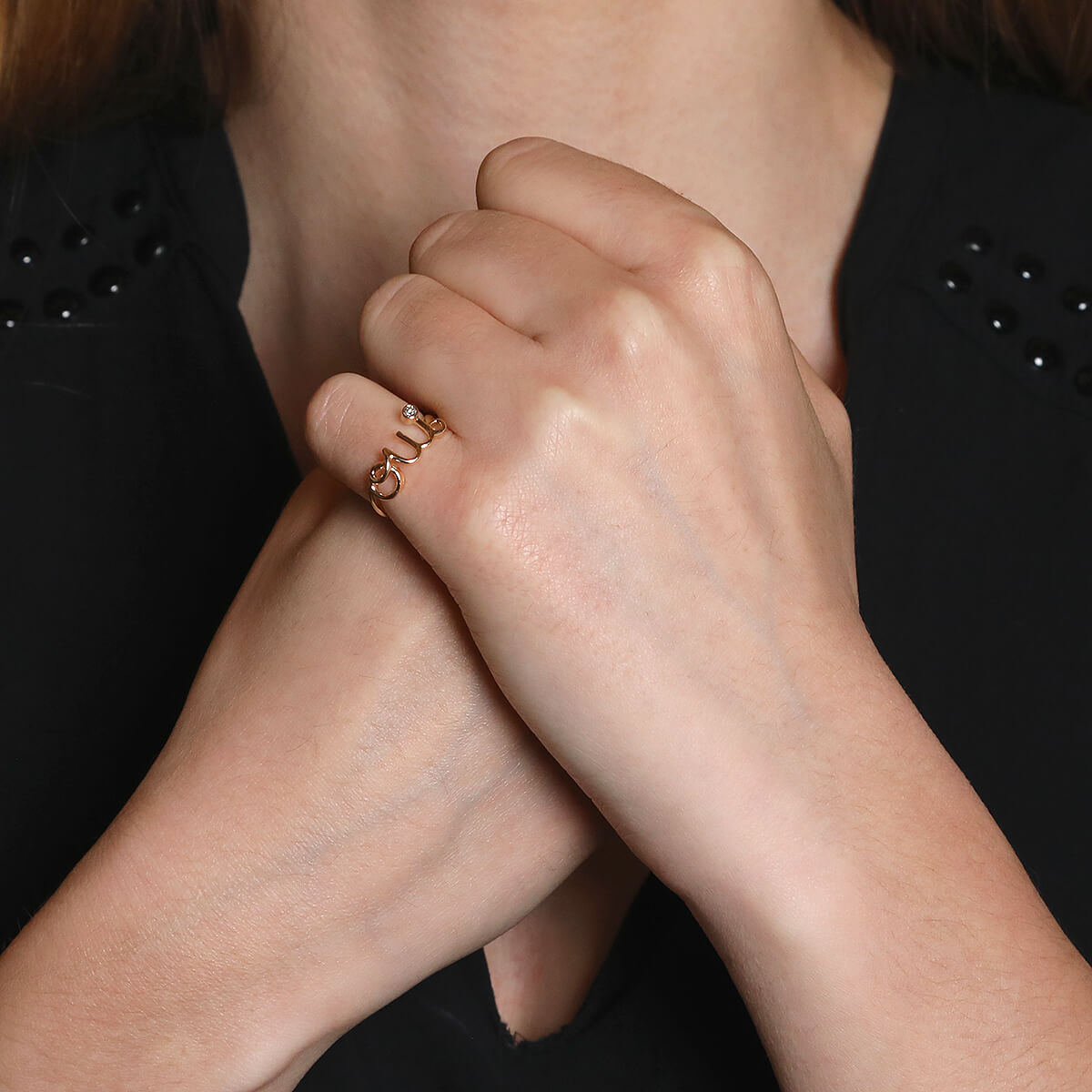 Dior Dioramour diamond and gold ring