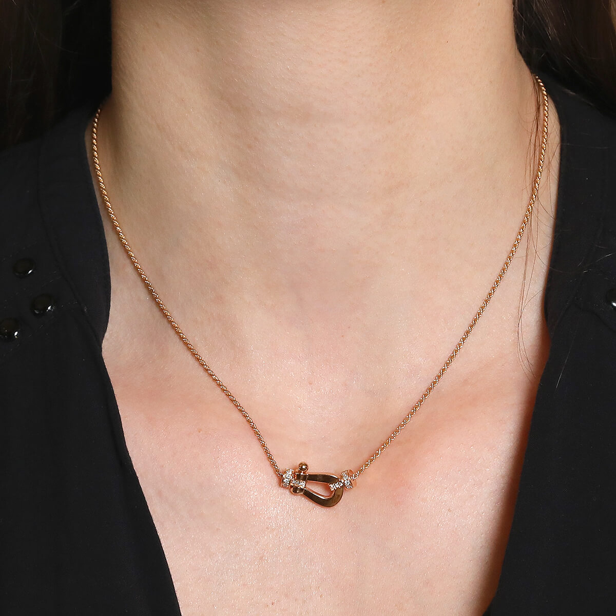 Collier Fred 'Success' En Or Gris Et Diamants - Occasion