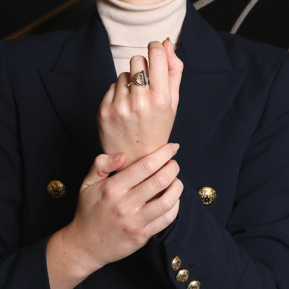 Bague croisette femme online