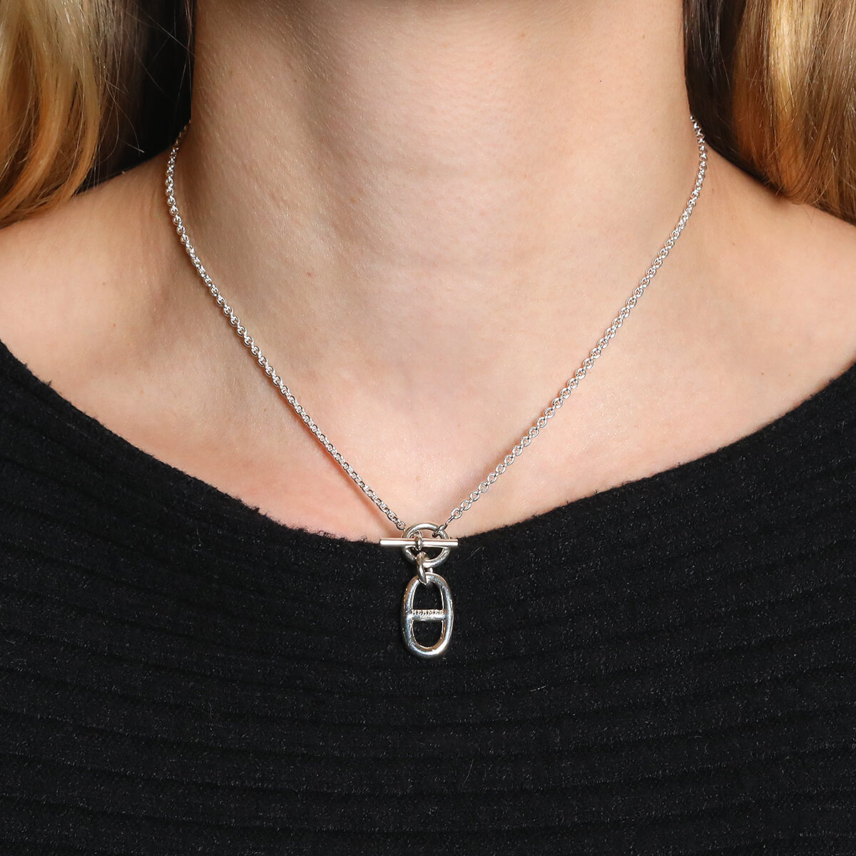 Hermès Chaîne d'Ancre silver necklace Hermès Chaîne d'Ancre silver necklace