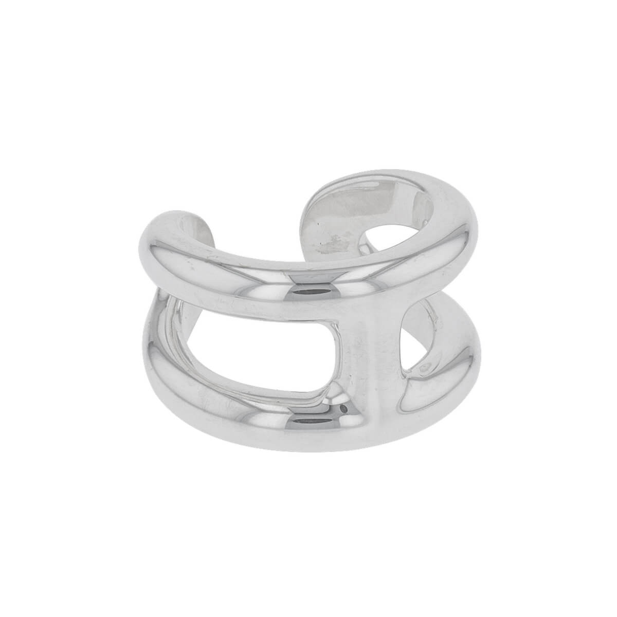Hermes Osmose silver ring