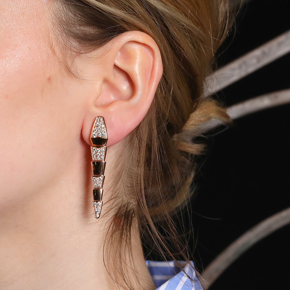Bulgari serpenti earrings hotsell
