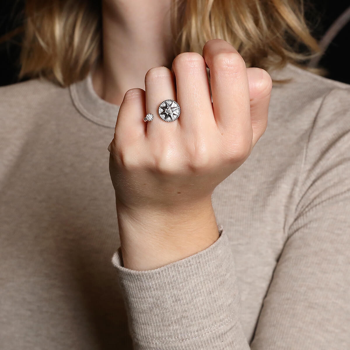 Bague rose des vents 2025