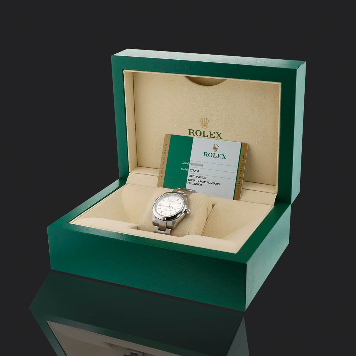 ROLEX OYSTER 箱 MONTRES ROLEX S.A. Rolex Oyster Perpetual in Oystersteel, M126000-0013 | Saddik